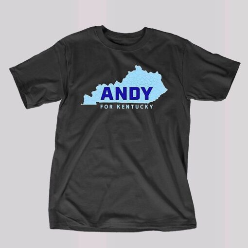 Andy For Kentucky Map Shirt