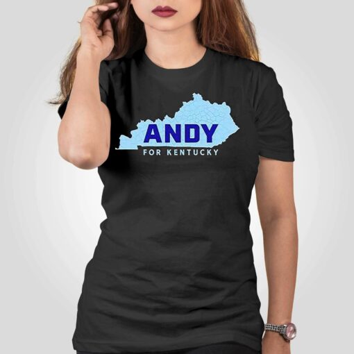 Andy For Kentucky Map Shirt