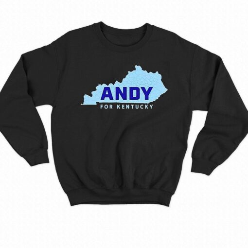 Andy For Kentucky Map Shirt