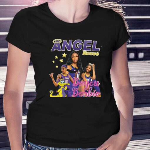 Angel Reese Lsu Bayou Barbie T-shirt