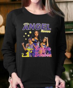 Angel Reese Lsu Bayou Barbie T shirt 4