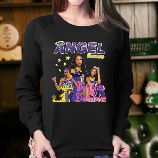 Angel Reese Lsu Bayou Barbie T-shirt