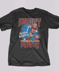 Angry Runs 49ers Christian Mccaffrey Shirt Angry Runs 49ers Christian Mccaffrey Shirt