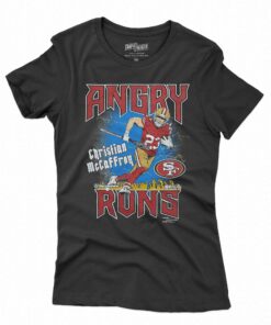 Angry Runs 49ers Christian Mccaffrey Shirt Angry Runs 49ers Christian Mccaffrey Shirt