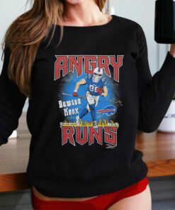 Angry Runs Bills Dawson Knox T-shirt Angry Runs Bills Dawson Knox T-shirt