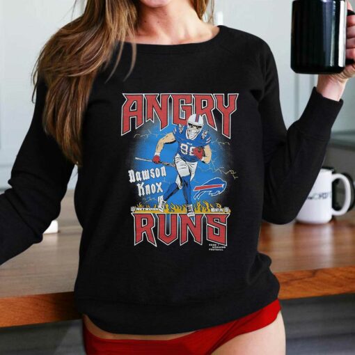 Angry Runs Bills Dawson Knox T-shirt