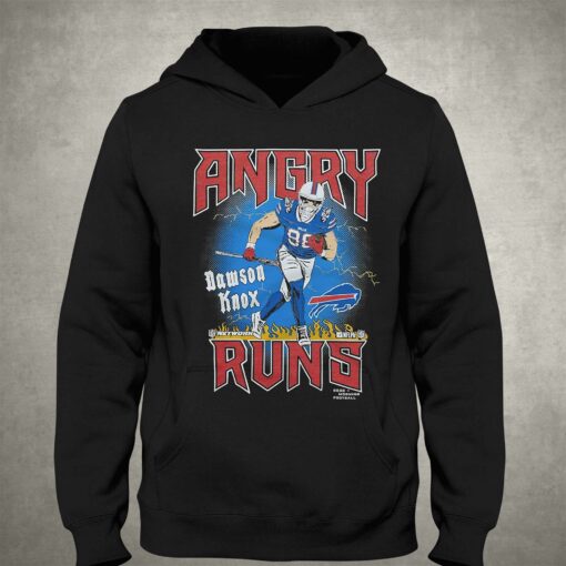 Angry Runs Bills Dawson Knox T-shirt