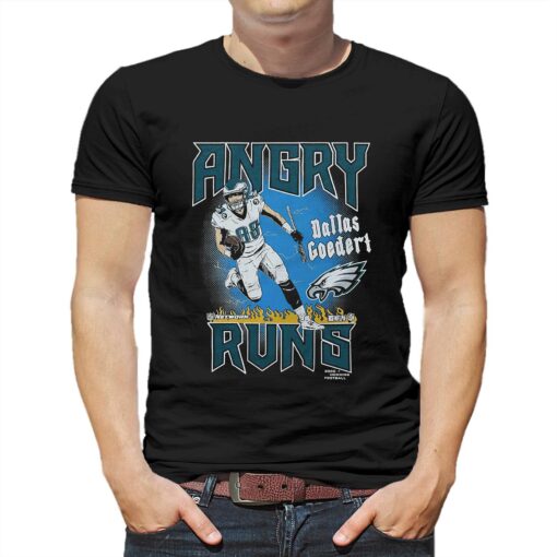 Angry Runs Eagles Dallas Goedert Shirt