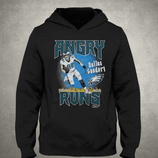 Angry Runs Eagles Dallas Goedert Shirt