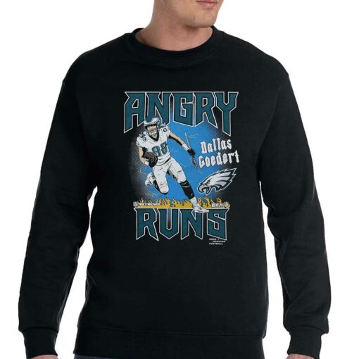 Angry Runs Eagles Dallas Goedert Shirt