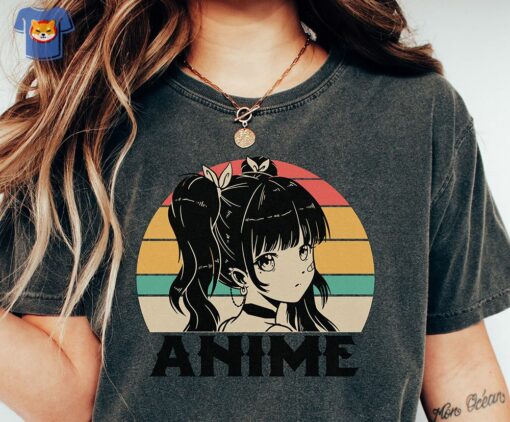 Anime Manga Shirt Japanese T Shirt Cool Anime Tshirt Funny