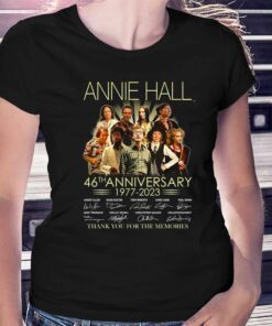 Annie Hall 46th Anniversary 1977 – 2023 Thank You For The Memories Unisex T-shirt Annie Hall 46th Anniversary 1977 – 2023 Thank You For The Memories Unisex T-shirt