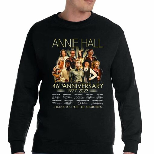 Annie Hall 46th Anniversary 1977 – 2023 Thank You For The Memories Unisex T-shirt