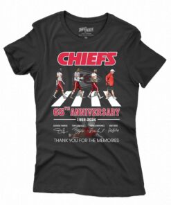 Anniversay 1959-2024 Kansas City Chiefs Thank You For The Memories T-shirt Anniversay 1959-2024 Kansas City Chiefs Thank You For The Memories T-shirt