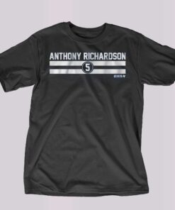 Anthony Richardson Name Number Stripe Shirt Anthony Richardson Name Number Stripe Shirt