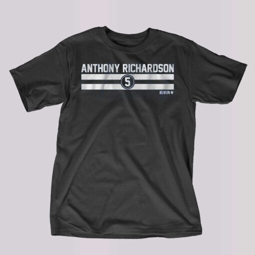 Anthony Richardson Name Number Stripe Shirt