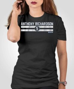 Anthony Richardson Name Number Stripe Shirt Anthony Richardson Name Number Stripe Shirt
