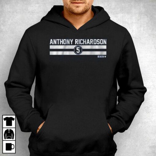 Anthony Richardson Name Number Stripe Shirt