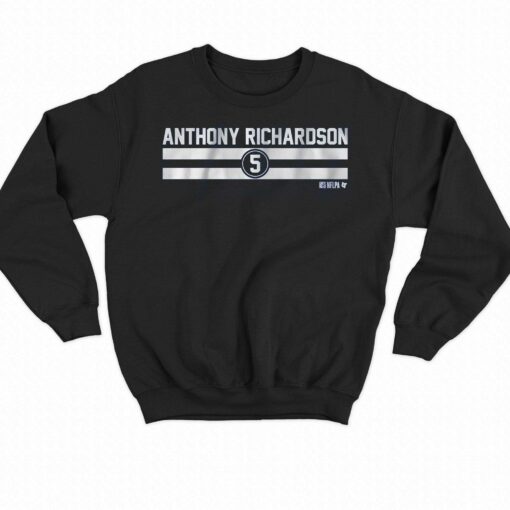 Anthony Richardson Name Number Stripe Shirt