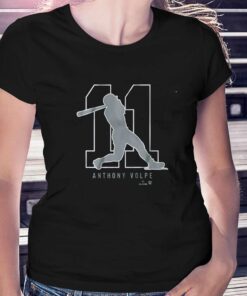 Anthony Volpe 11 New York T-shirt Anthony Volpe 11 New York T-shirt