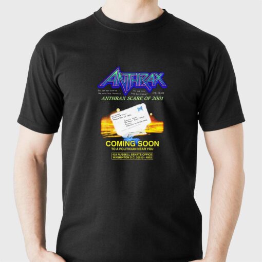 Anthrax Scare Of 2001 T-shirt Thegoodshirt