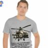 Apache Helicopter Tee Apache Guardian Shirt Helicopters