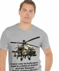 Apache Helicopter Tee Apache Guardian Shirt Helicopters