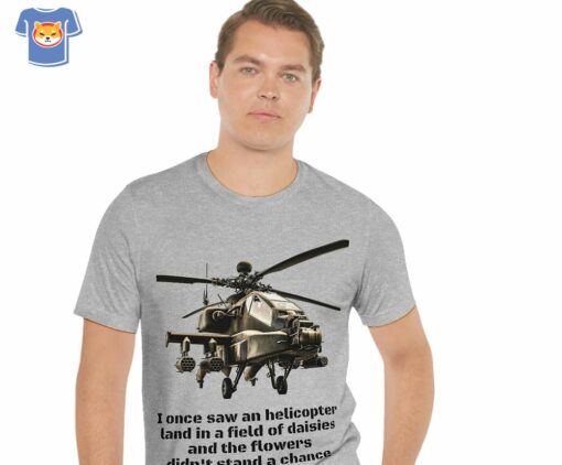 Apache Helicopter Tee Apache Guardian Shirt Helicopters