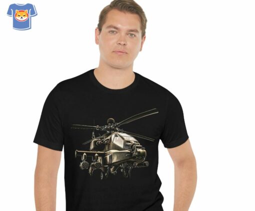 Apache Helicopter Tee Apache Guardian Shirt Helicopters