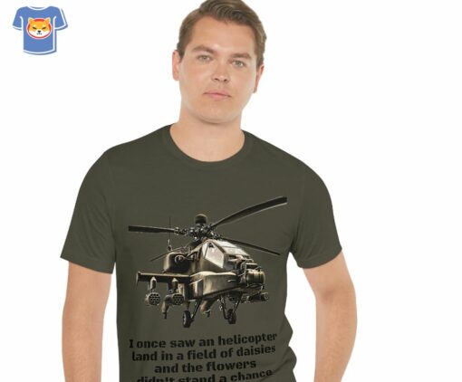 Apache Helicopter Tee Apache Guardian Shirt Helicopters