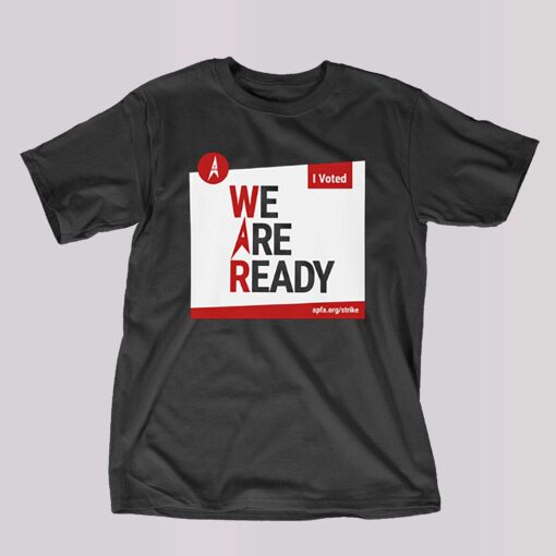 Apfa We Are Ready Shirt