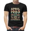 April 1963 I Am Not 60 T-shirt