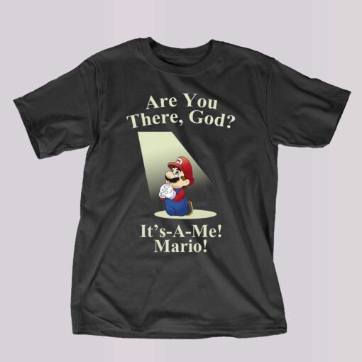 Are You There God Mario Unisex T-shirt