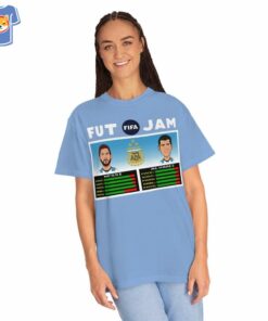 Argentina Lionel Messi Julian Alvarez Nba Jam Style T Shirt 2