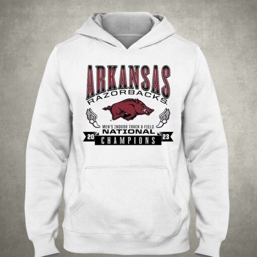 Arkansas National Champions 2023 Mens Indoor Track Field Shirt