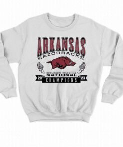 Arkansas National Champions 2023 Mens Indoor Track Field Shirt 4