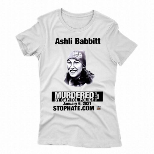 Ashli Babbitt’s Mother Wear Ashli Babbitt Murdered By Capitol Police T-shirt