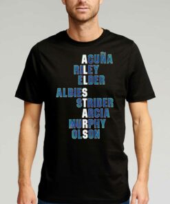 Atlanta All-stars Acuna Jr Austin Riley Bryce Elder Ozzie Albies Spencer Strider Mlb Shirt Atlanta All-stars Acuna Jr Austin Riley Bryce Elder Ozzie Albies Spencer Strider Mlb Shirt