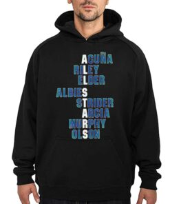 Atlanta All stars Acuna Jr Austin Riley Bryce Elder Ozzie Albies Spencer Strider Mlb Shirt 3