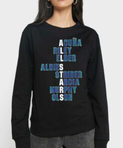 Atlanta All stars Acuna Jr Austin Riley Bryce Elder Ozzie Albies Spencer Strider Mlb Shirt 4