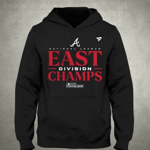 Atlanta Braves Fanatics Branded 2023 Nl East Division Champions Locker Room T-shirt