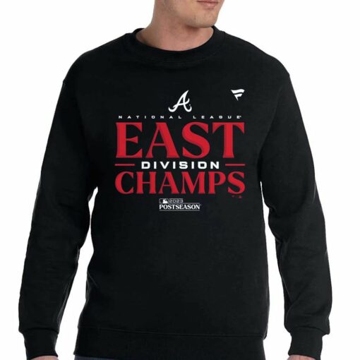 Atlanta Braves Fanatics Branded 2023 Nl East Division Champions Locker Room T-shirt