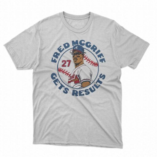 Atlanta Braves Fred Mcgriff Gets Results Shirt