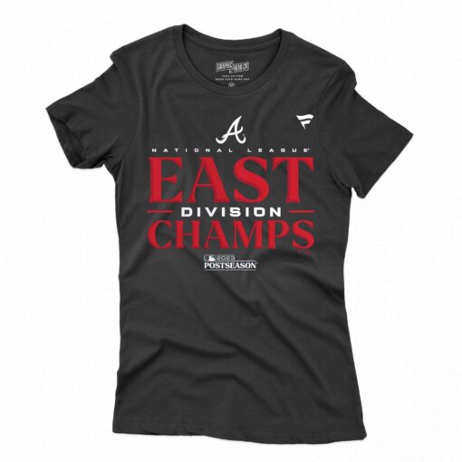 Atlanta Braves National League East Division Champions 2023 Postseason T-shirt