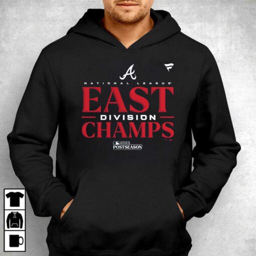 Atlanta Braves National League East Division Champions 2023 Postseason T-shirt