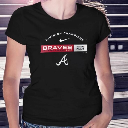 Atlanta Braves Nike 2023 Nl East Division Champions T-shirt