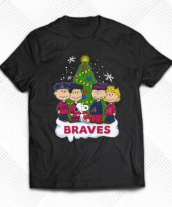 Atlanta Braves Snoopy Peanuts Christmas Shirt Hoodie Sweater Atlanta Braves Snoopy Peanuts Christmas Shirt Hoodie Sweater
