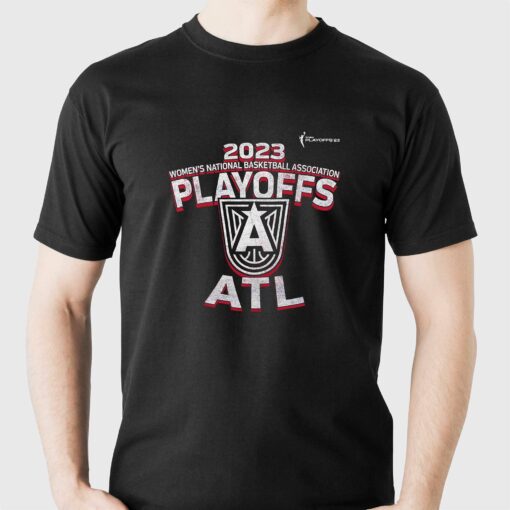 Atlanta Dream Stadium Essentials 2023 Wnba Playoffs Dust T-shirt