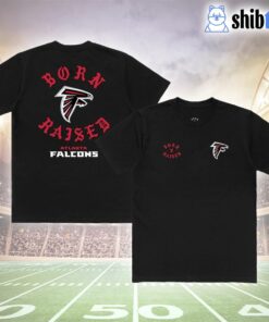Atlanta Falcons Born X Raised Unisex T shirt 3