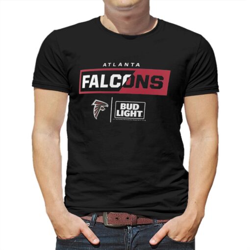 Atlanta Falcons Fanatics Branded Nfl X Bud Light T-shirt